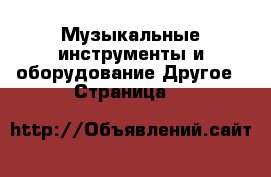 Музыкальные инструменты и оборудование Другое - Страница 2 
